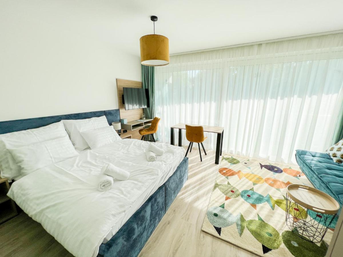 Villa Bauhaus Wellness Apartments 207 - Petiteplage Siófok Exteriér fotografie