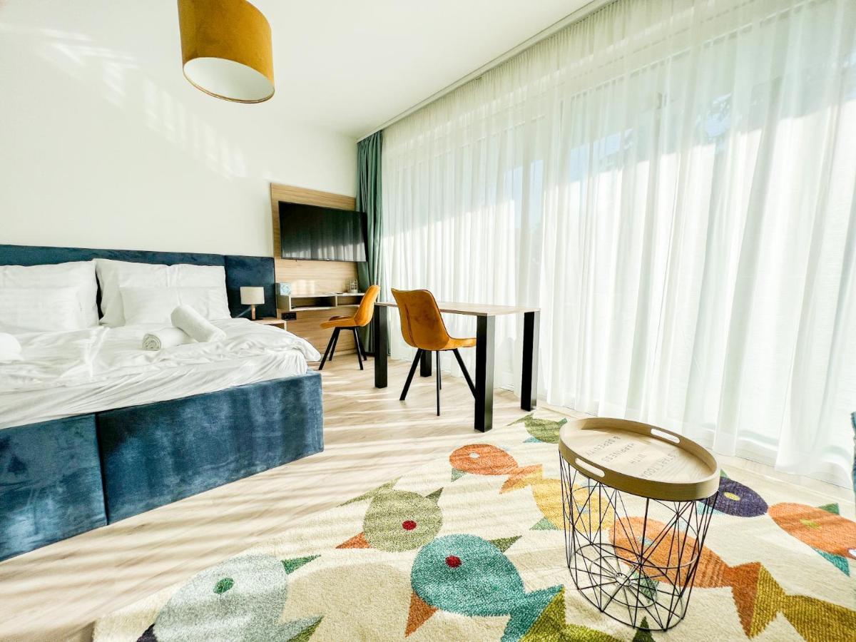 Villa Bauhaus Wellness Apartments 207 - Petiteplage Siófok Exteriér fotografie